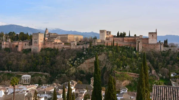 Het Alhambra Granada Spanje — Stockfoto