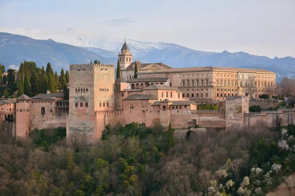 Het Alhambra Granada Spanje — Stockfoto