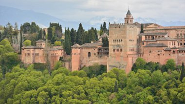 Albaicn gelen Granada Alhambra görünümü