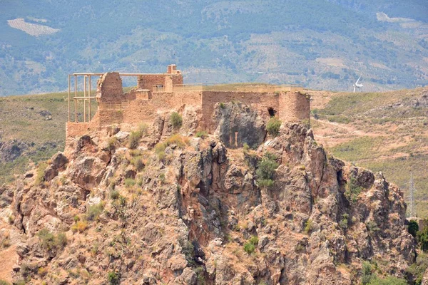 Granada Alpujarra Lanjaron Kale Görünümü Spanya — Stok fotoğraf