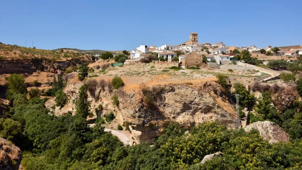 Utsikt Över Staden Alhama Granada Spanien — Stockfoto