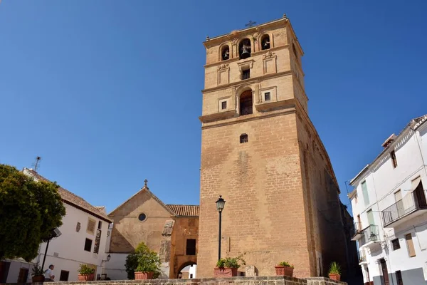 Tornet Kyrkan Inkarnationen Alhama Granada Spanien — Stockfoto