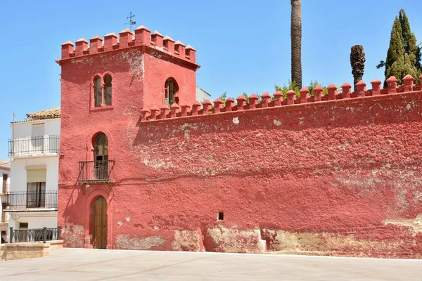 Castillo Rojo Alhama Granada España — Foto de Stock