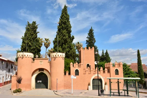 Вид Замок Лачар Гранаді Іспанія — стокове фото