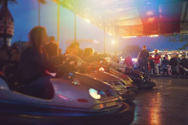 Bumper Cars Ready to Start — Stock Photo, Image