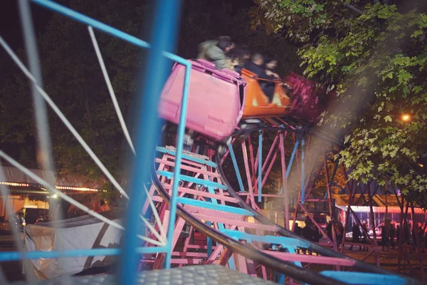 Fast Roller Coaster — Stock Photo, Image