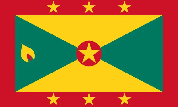 그레나다의 깃발 — 스톡 사진