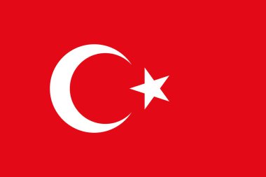 Resmi Büyük Türkiye Bayrağı Yatay