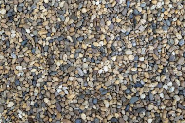 Zemindeki çakıl desensoyut arka plan. Doğa destekli