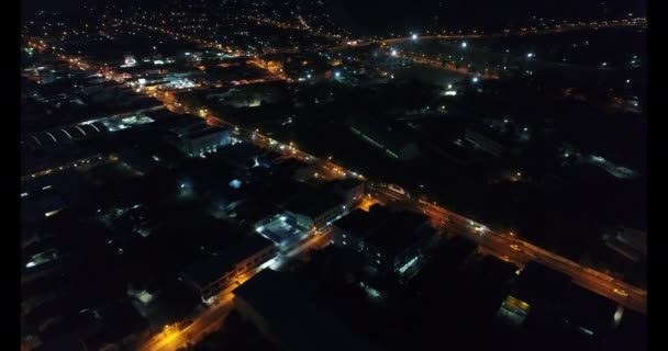 Légifelvételek Repülő Pattaya Beach Thaiföld — Stock videók