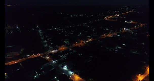 Aerial View Flying Pattaya Beach Thailand — Stock Video