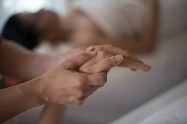 Hands Massage Spa Salon Relax Healthy — Stock Photo, Image