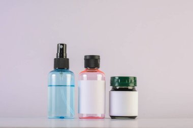 Boş şişe kremi nemlendirici losyonu