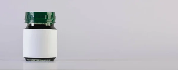 Empty Bottle Cream Moisturizer Lotion — Stock Photo, Image