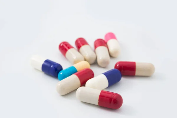 Pílulas Saudáveis Médicas Pílulas Farmácia — Fotografia de Stock