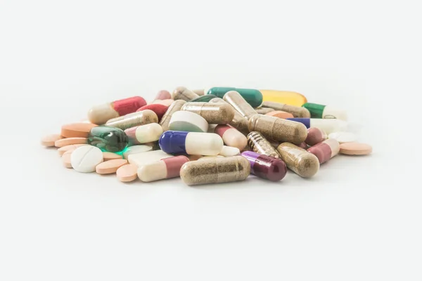 Pílulas Saudáveis Médicas Pílulas Farmácia — Fotografia de Stock