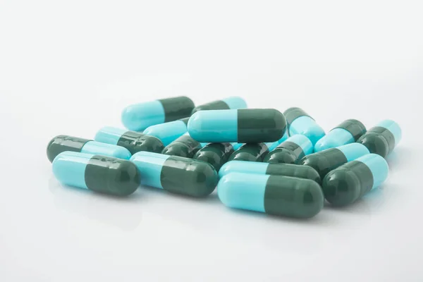 Zdrowe Medyczne Pigułki Tabletki Apteczne — Zdjęcie stockowe