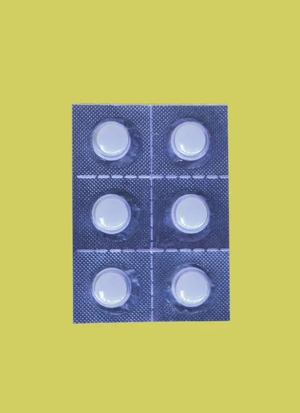 Panel Capsules Medicine Pills Doctor Order — Stock Photo, Image
