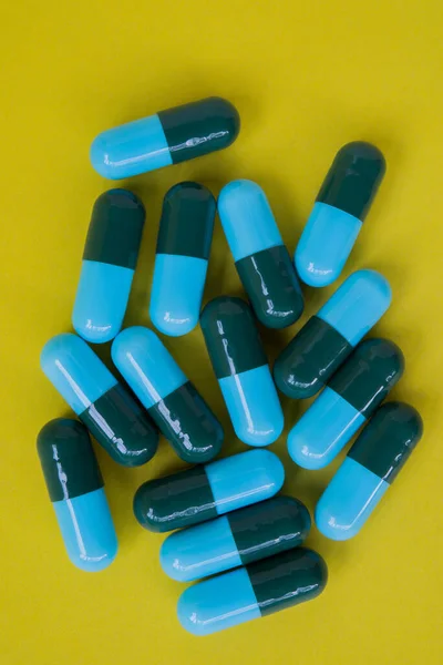 Gesunde Und Medizinische Pillen Tabletten Aus Der Apotheke — Stockfoto