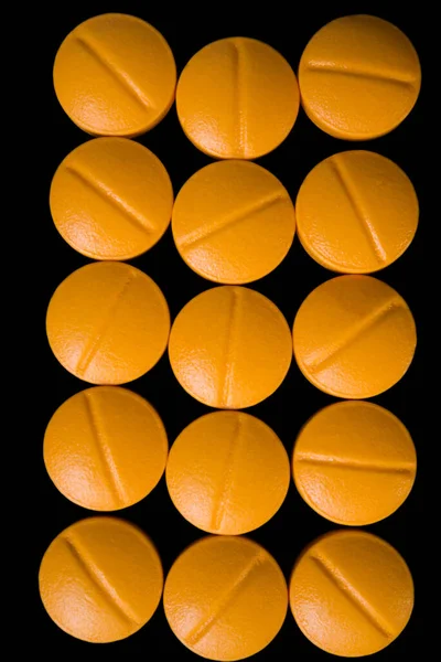 Здоровые Медицинские Таблетки Аптечные Таблетки — стоковое фото