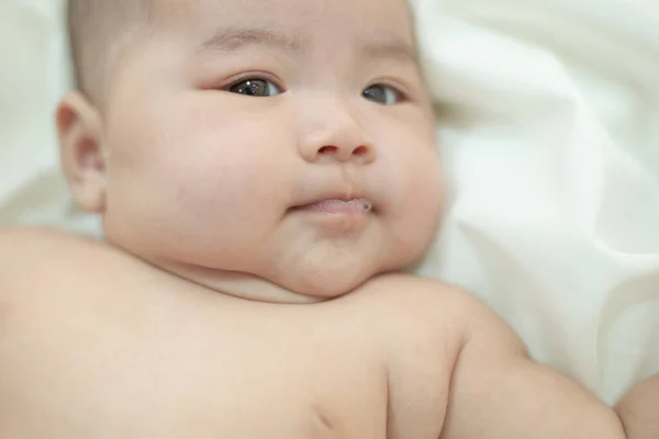 Cute Little Baby Looking Camera — Stock Photo, Image