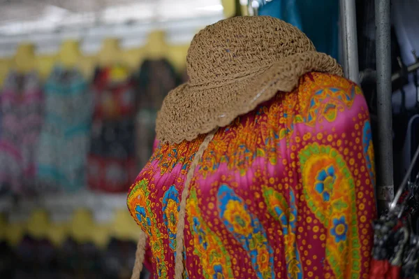 Roupas Que Estão Boneco Chapéu — Fotografia de Stock