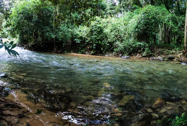 Cascada Que Una Capa Tailandia — Foto de Stock