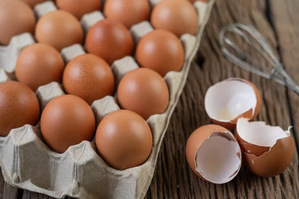 Raw Chicken Eggs Organic Food Good Health High Protein — Stock Photo, Image