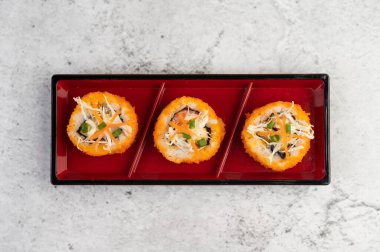 Suşi çok güzel hazırlanmış..