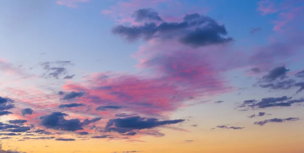 Bright Colors Evening Sky Nature Always Pleased Something Repeatable — Stock Photo, Image