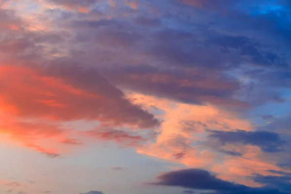 Bright Colors Evening Sky Nature Always Pleased Something Repeatable — Stock Photo, Image