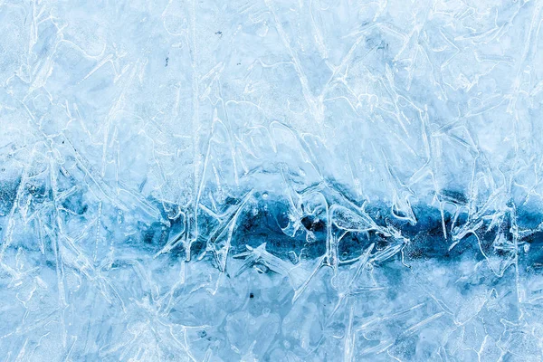 Textura Hielo Invierno Patrones Fondo Foto Fantasía Patrones Hielo —  Fotos de Stock