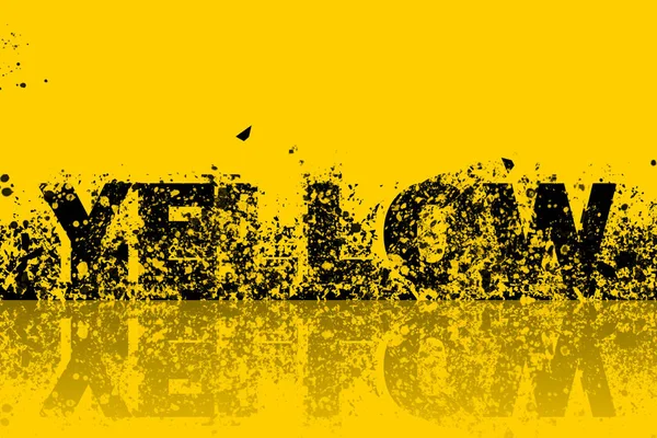 Yellow abstract background illustration — Stock Photo, Image