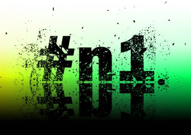 No. 1 soyut arka plan illüstrasyon 