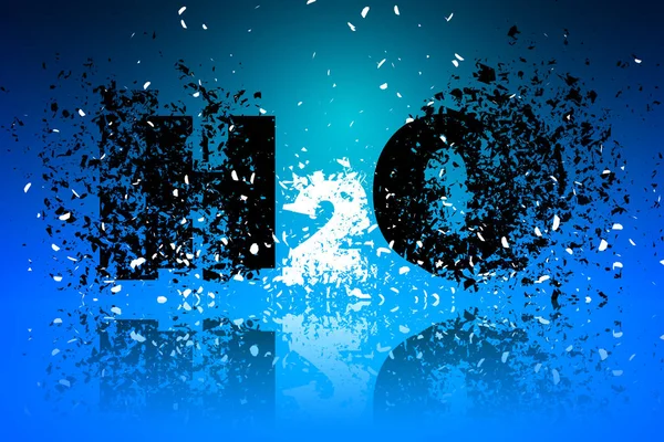 H2o абстрактна фонова ілюстрація — стокове фото