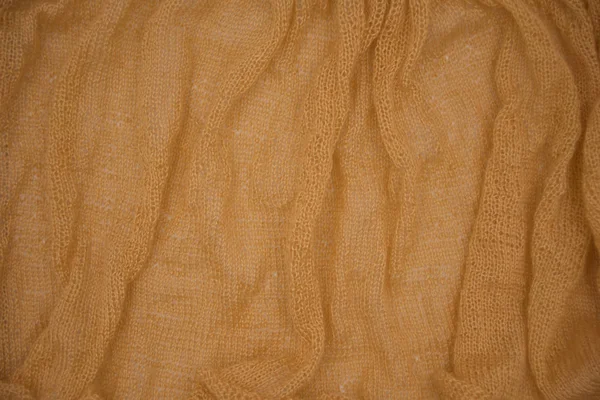 Sale Orange Tricoté Texture Motif Fond — Photo