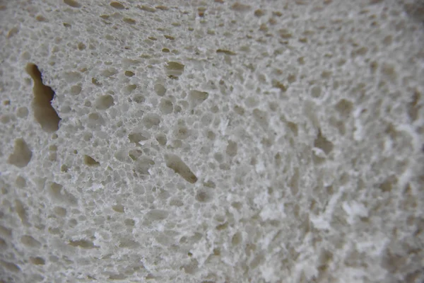 Blanco suave lado interior del pan — Foto de Stock