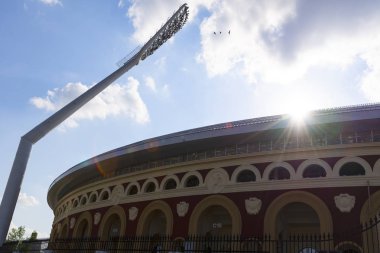 Minsk, Belarus, 9 Haziran 2019. 2 Avrupa Oyunları. Avrupa Oyunları yapılacak stadyumlar biri