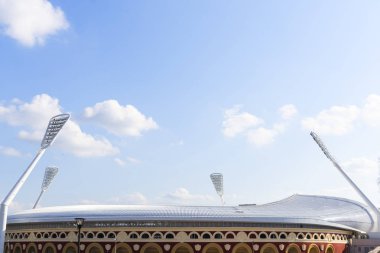 Minsk, Belarus, 9 Haziran 2019. 2 Avrupa Oyunları. Avrupa Oyunları yapılacak stadyumlar biri