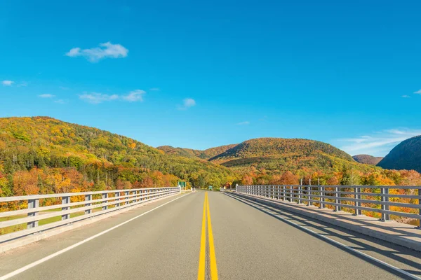 Cabot Trail Scenic View Cabot Trail Cape Breton Nova Scotia — Stock Photo, Image