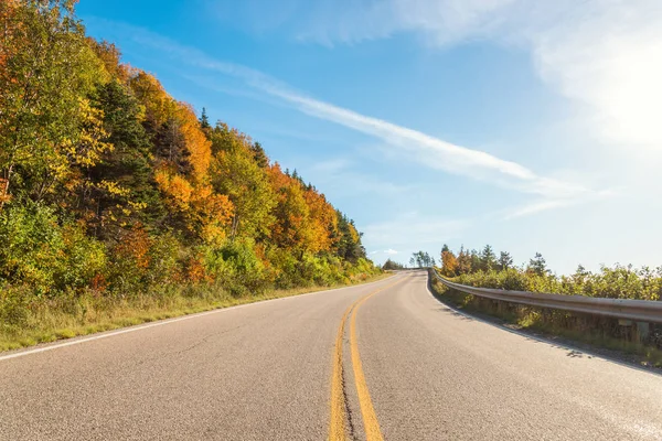 Malowniczy Widok Cabot Trail Cabot Trail Cape Breton Nowa Szkocja — Zdjęcie stockowe