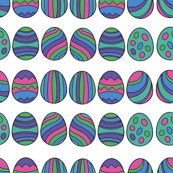 Illustration vectorielle de lettrage EPS10 pour Pâques heureuse — Image vectorielle