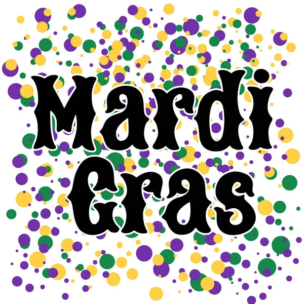 Vector illustration eps10 for Mardi gras carnival — Stock Vector