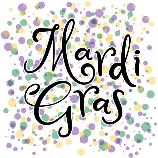 Wektor ilustracja eps10 karnawał Mardi gras — Wektor stockowy