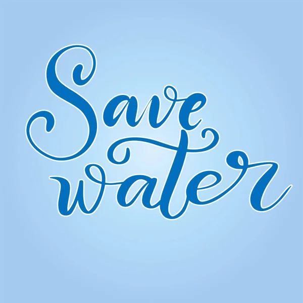 Día Mundial del Agua . — Vector de stock