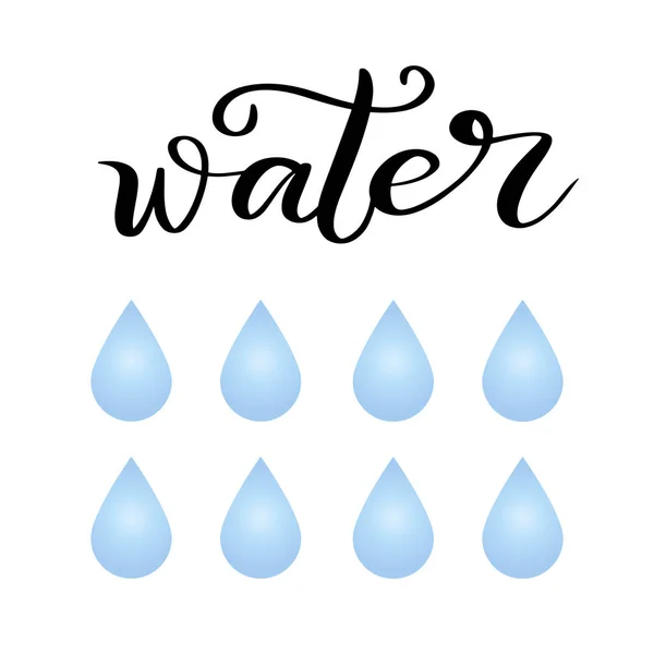 Wereld water dag. — Stockvector