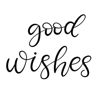 Siyah ve beyaz harfli vektör çizimi.