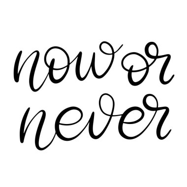 Siyah ve beyaz harfli vektör çizimi.