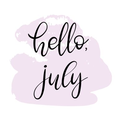 Takvim için ayın el yazısı adı