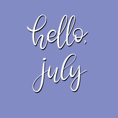 Takvim için ayın el yazısı adı